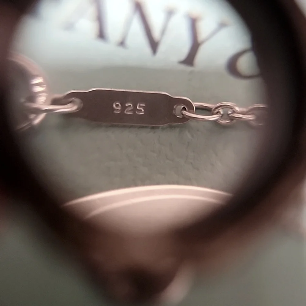 Tiffany & Co. Double Heart Tag Necklace in Sterling Silver - Picture 4 of 5
